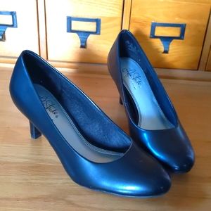 Life Stride Parigi, black kiddy low heels